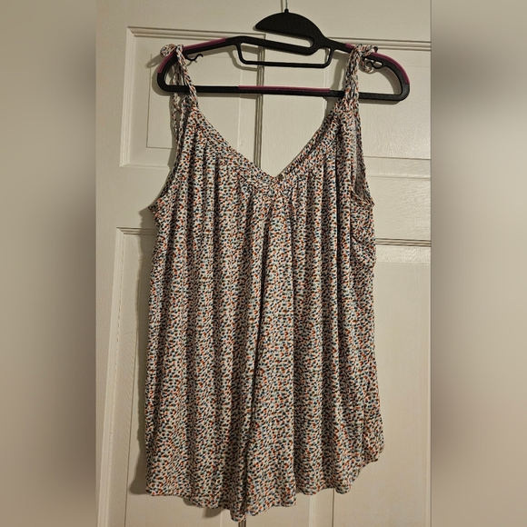 Anthropologie Pure + Good Confetti Tank Top - Picture 2 of 5